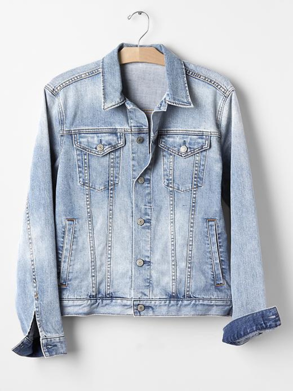 Gap Icon Light Wash Denim Jacket - Classic Blue